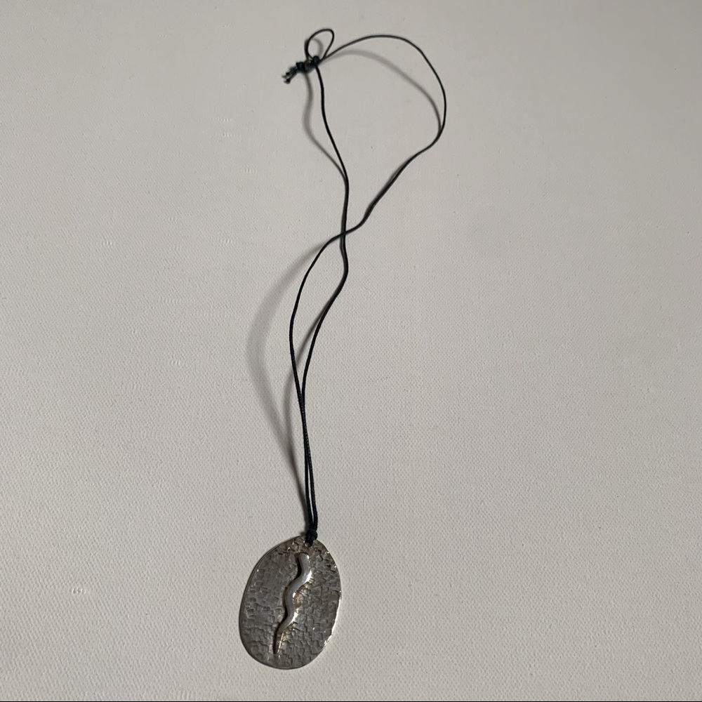 Abstract Pendant Necklace